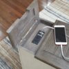 Bolanburg - White / Brown / Beige - Chair Side End Table - Door
