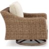Beachcroft - Beige - Swivel Lounge Chair
