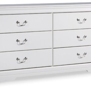 Anarasia - White - Six Drawer Dresser