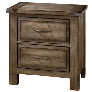 Maple Road - 2-Drawers Nightstand - Maple Syrup