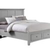 Bonanza - King Mansion Footboard - Gray