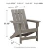 Visola - Gray - Adirondack Chair