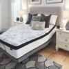 Chime 12 Inch Hybrid - White - 12" Queen Mattress