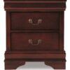 Alisdair - Reddish Brown - Two Drawer Night Stand
