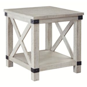 Carynhurst - Whitewash - Rectangular End Table