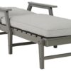Visola - Gray - Chaise Lounge with Cushion