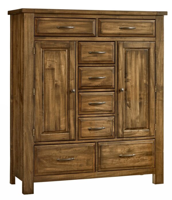 Maple Road - 8-Drawers Sweater Chest - Antique Amish