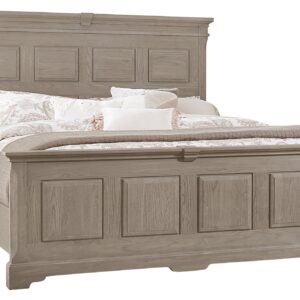 Heritage - King Mansion Bed Footboard - Graystone