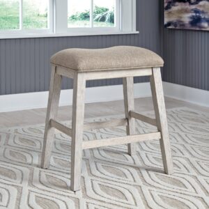 Skempton - White - Upholstered Stool (Set of 2)