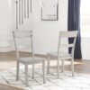 Loratti - Gray - Dining Room Side Chair (Set of 2)