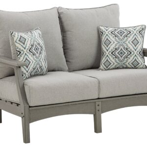 Visola - Gray - Loveseat w/Cushion