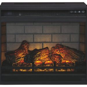 Entertainment Accessories - Black - Fireplace Insert Infrared