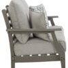 Visola - Gray - Loveseat w/Cushion