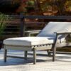 Visola - Gray - Chaise Lounge with Cushion