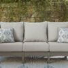 Visola - Gray - Sofa with Cushion