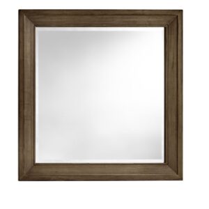 Maple Road - Landscape Mirror With Beveled Glass - Maple Syrup