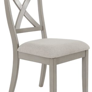 Parellen - Gray - Dining UPH Side Chair (Set of 2)