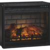 Entertainment Accessories - Black - Fireplace Insert Infrared