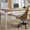 Realyn - Light Brown - Home Office Desk