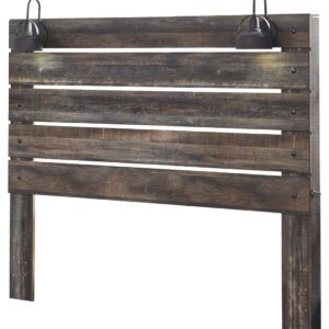 Drystan - Brown / Beige - King Panel Headboard