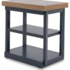 Landocken - Brown / Blue - Occasional Table Set (Set of 3)