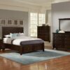Bonanza - 2-Drawer Nightstand - Merlot