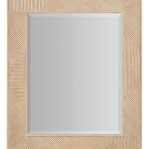 Retreat - Landscape Beveled Mirror - Beige