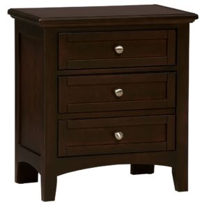Bonanza - 2-Drawer Nightstand - Merlot