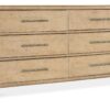 Retreat - Pole Rattan Dresser - Light Brown