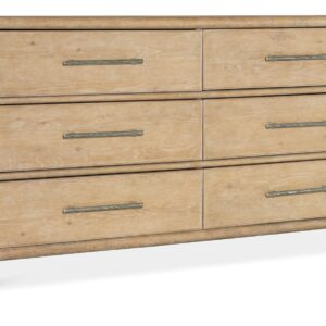 Retreat - Pole Rattan Dresser - Light Brown