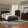 Bonanza - 2-Drawer Nightstand - Merlot