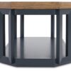 Landocken - Brown / Blue - Occasional Table Set (Set of 3)