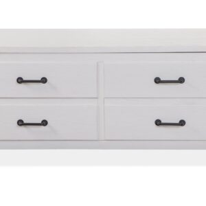 Harper Springs - Lift Top Storage Cocktail Table With Casters - Silo White