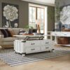 Harper Springs - Flip Top Sofa Table - Silo White