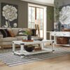 Harper Springs - Flip Top Sofa Table - Silo White