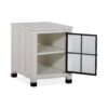 Harper Springs - Chairside End Table - Silo White