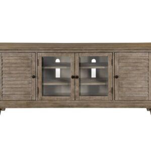 Lancaster - Rustic Entertainment Console - Dovetail Grey