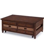 Cottage Lane - Wood Rectangular Lift-top Cocktail Table - Coffee