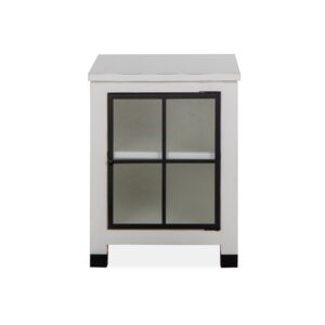Harper Springs - Chairside End Table - Silo White