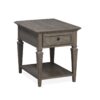 Lancaster - Rectangular End Table - Dove Tail Grey