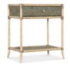 Retreat - Pole Rattan Bedside Table - Green
