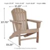 Sundown Treasure - Driftwood - Adirondack Chair