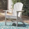 Sundown Treasure - White - Adirondack Chair