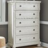 Robbinsdale - Antique White - Five Drawer Chest