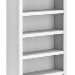 Kanwyn – Whitewash – Large Bookcase