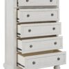 Robbinsdale - Antique White - Five Drawer Chest