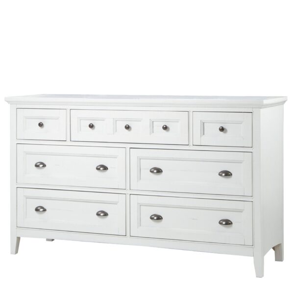 Heron Cove - Drawer Dresser - Chalk White