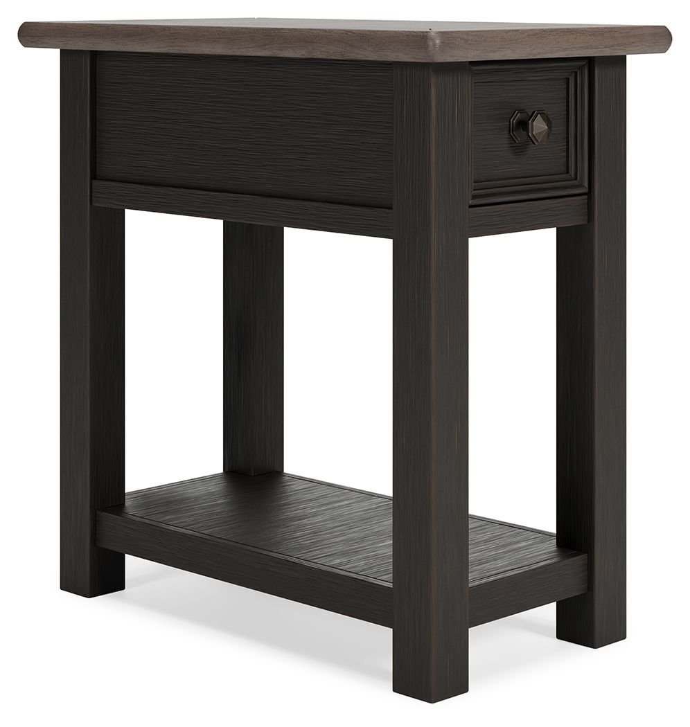 Tyler – Black / Gray – Chair Side End Table