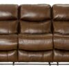 Ceretti - Power Reclining Sofa - Brown Italian Top Grain Leather Match