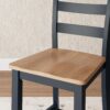 Gesthaven - Natural / Blue - Barstool (Set of 2)